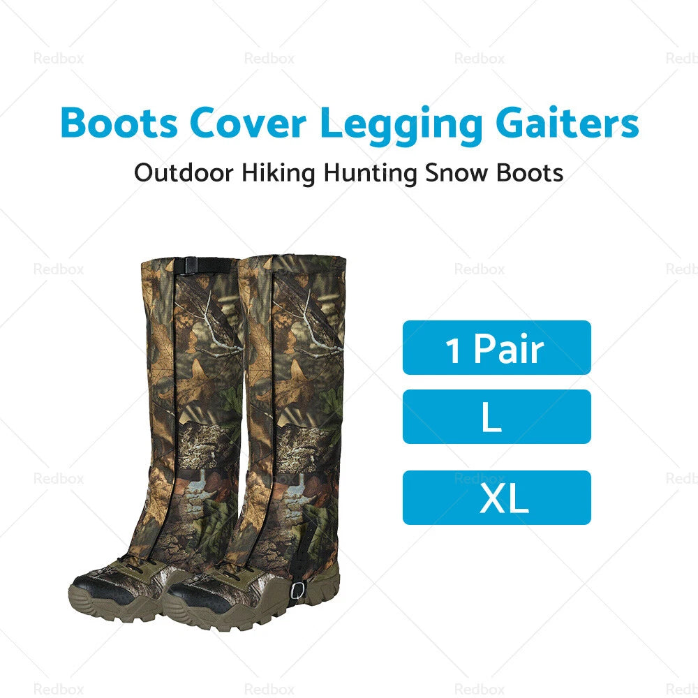 Anti-Bite Mosquito Gaiters for Outdoor Hiking & Hunting Boots