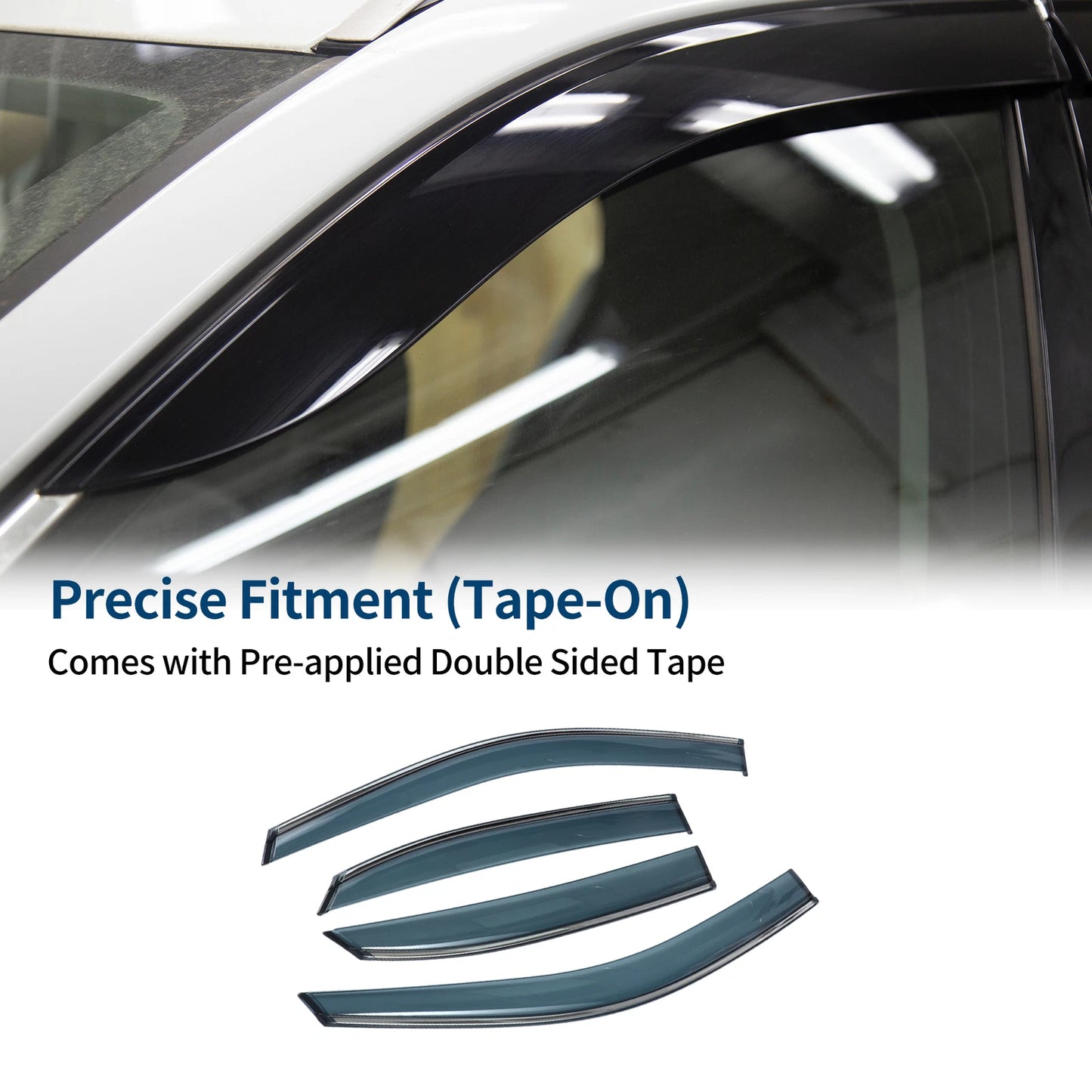 Window Deflectors for Lexus RX350 RX450h 2010-2015 Side Vent Visors