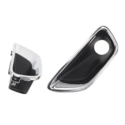 Fog Light Lamp Cover Bezel Chrome Trim for Jeep Grand Cherokee (2017-2021)
