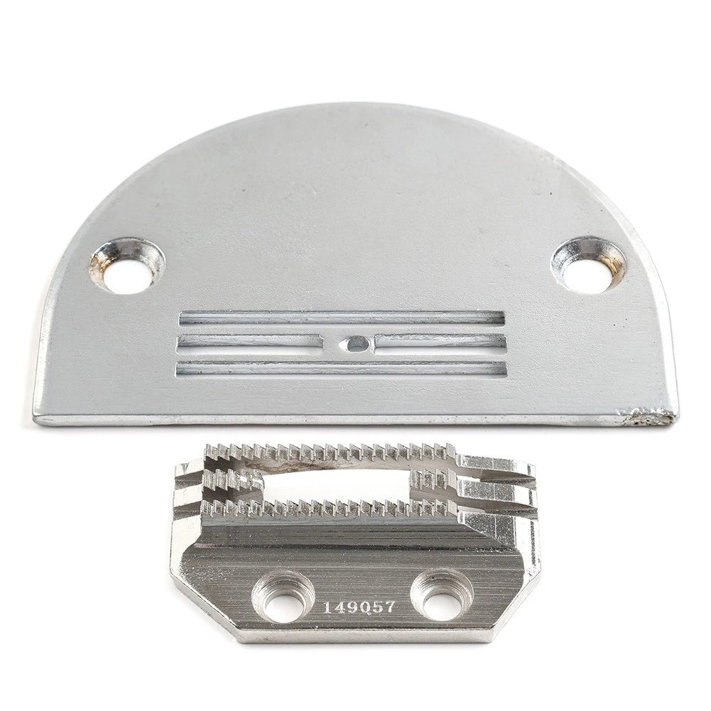 Needle Plate & Feed Dog for Industrial Single Needle Machines