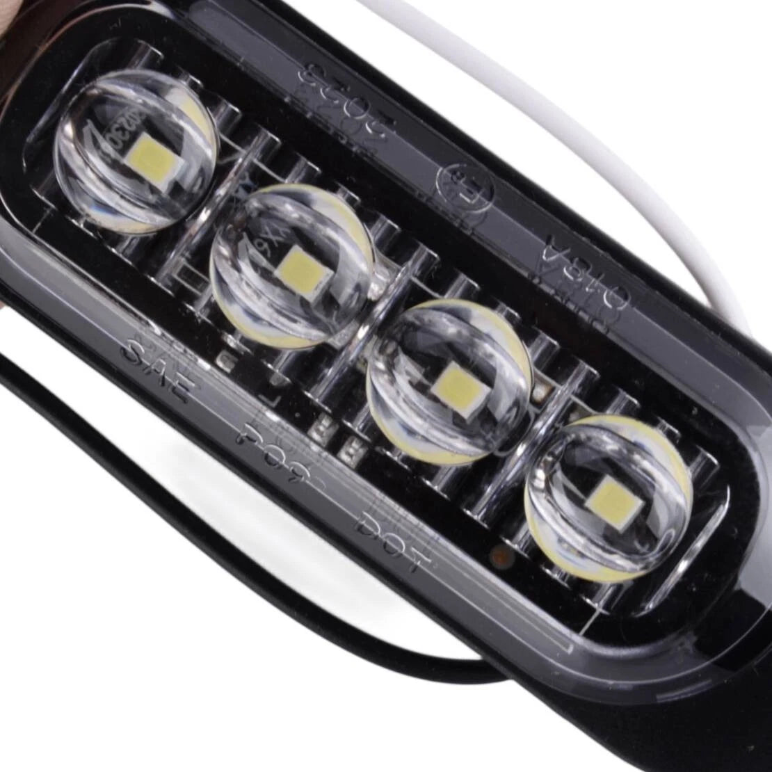 LED Side Marker Clearance Light for Trailer Truck (12V-24V)