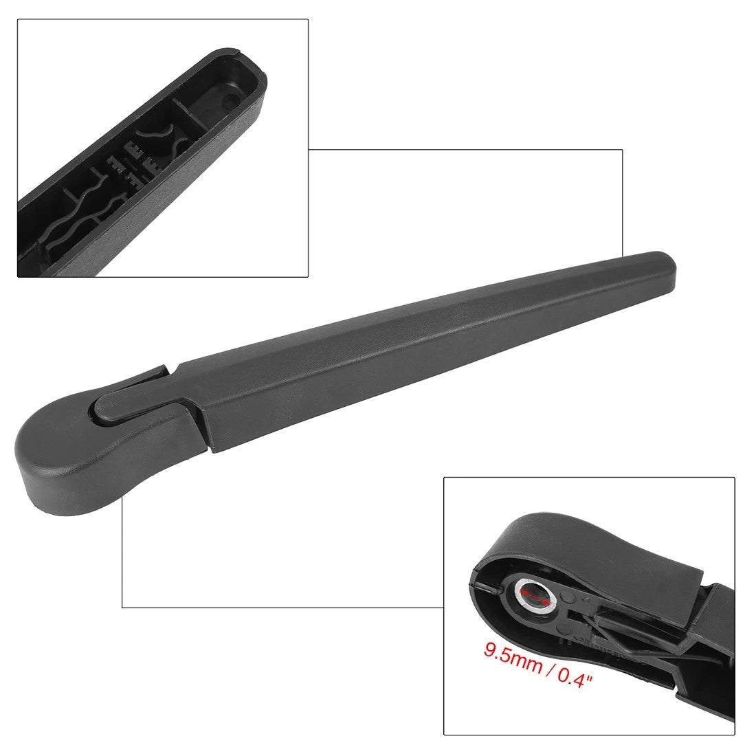 Rear Wiper Blade Arm Set 14 Inch for BMW 3 Series E91 (2004-2013)