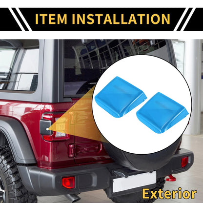 Tail Light Side Cover Trim for Jeep Wrangler JL JLU (2018-2024) Light Blue