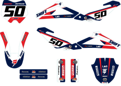 Laser Style Stickers Decals for Husqvarna CR 50 (2011-2016)