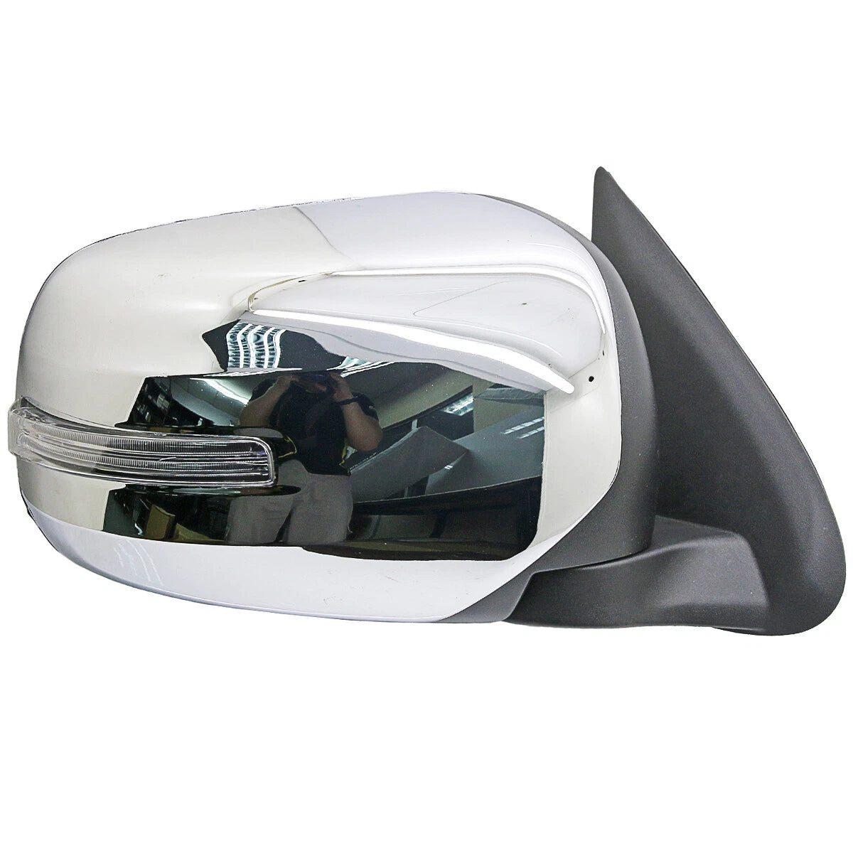 Chrome Electric Side Mirror w/ LED for Mitsubishi Triton MQ (2015-2018)