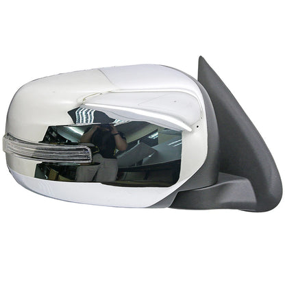 Chrome Electric Side Mirror w/ LED for Mitsubishi Triton MQ (2015-2018)