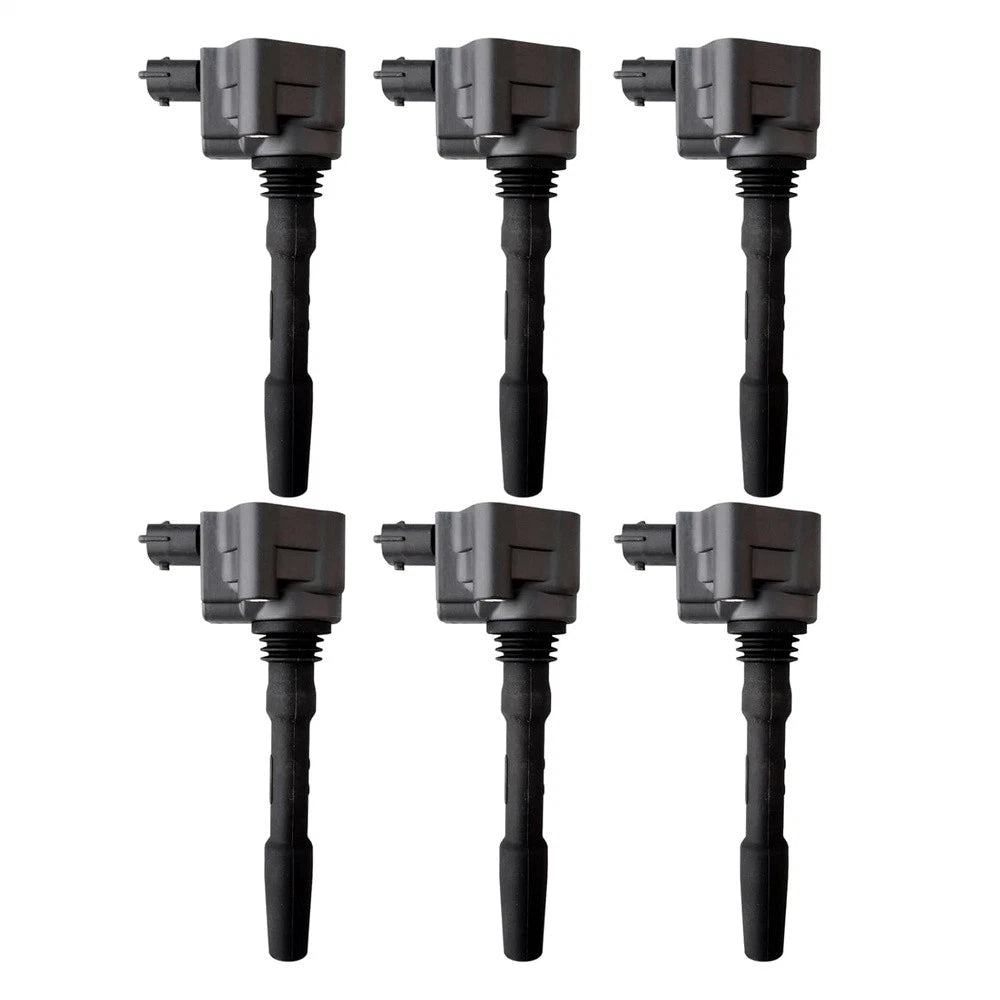 6Pcs Ignition Coils for Maserati Ghibli, Quattroporte, Levante (2014-2023)