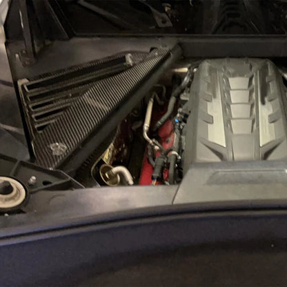 2 x Engine Bay Cover Filler Covers for Corvette C8 (2020-2024)