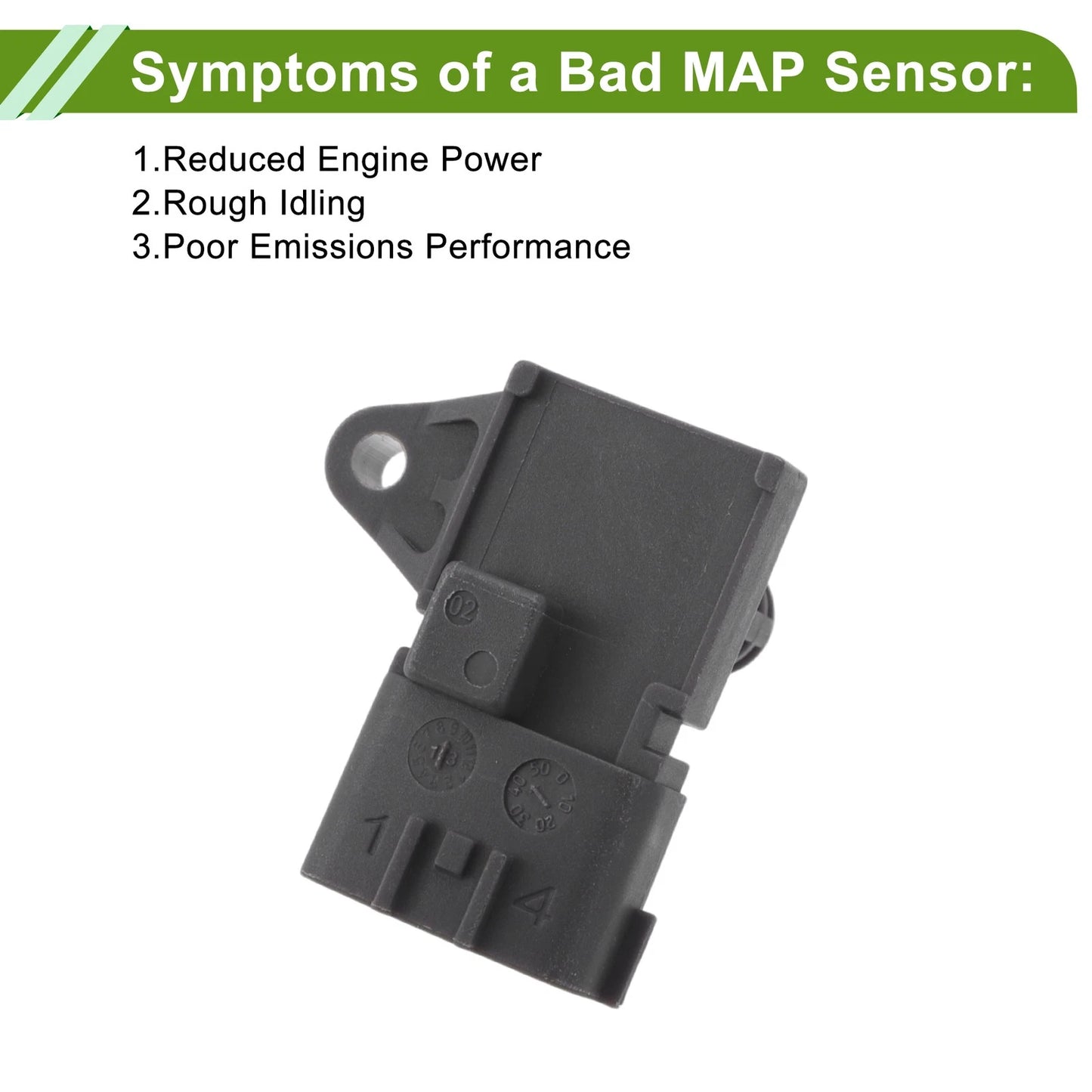 MAP Sensor for PEUGEOT 405 Break (1992-1996)
