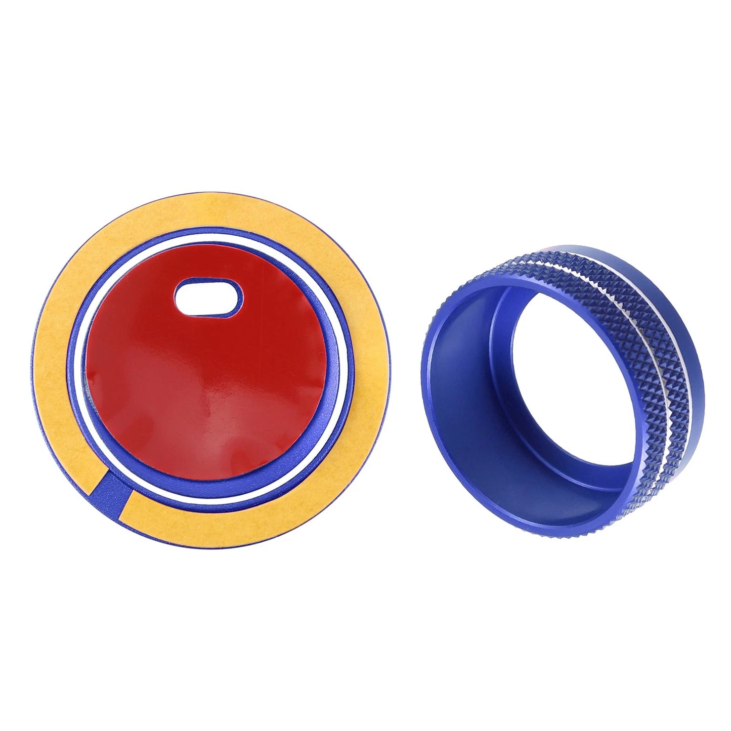 AC Knob Ring & Engine Start Button Cover for Toyota Corolla (2014-2023) 4Pcs