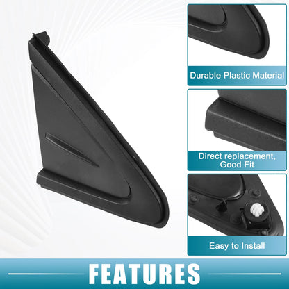 Front Right Door Mirror Triangle Cover for Toyota Corolla (2019-2021)