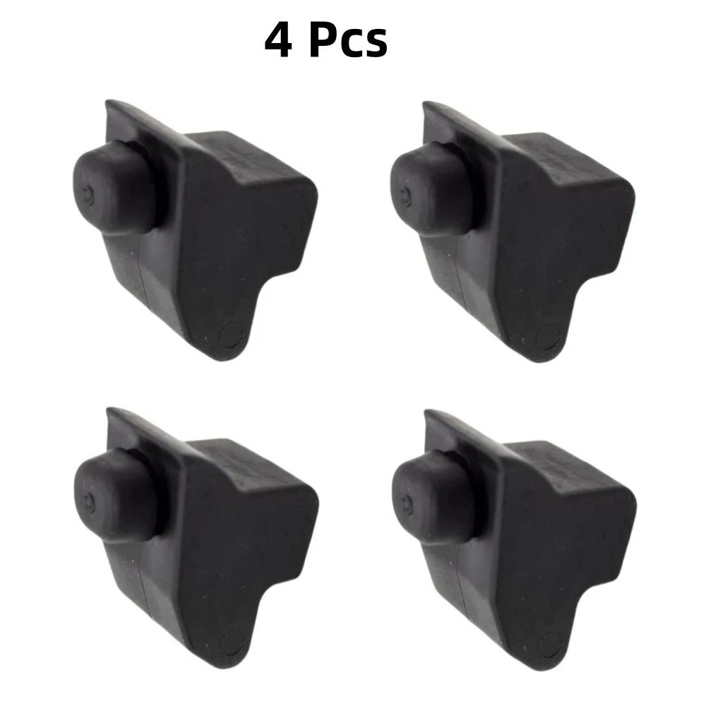 4 x Hood Prop Buffer for Chevrolet Silverado GMC Sierra 1500 2500 3500 (2007-2023)