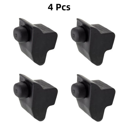 4 x Hood Prop Buffer for Chevrolet Silverado GMC Sierra 1500 2500 3500 (2007-2023)