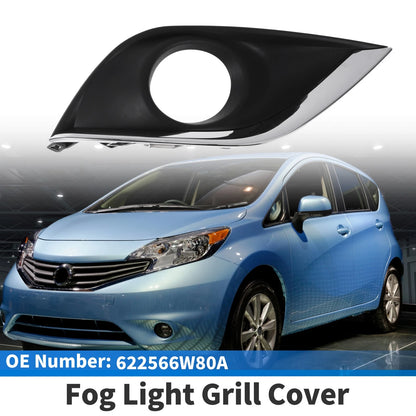 Front Right Fog Light Grill for Nissan Versa (2015-2018)