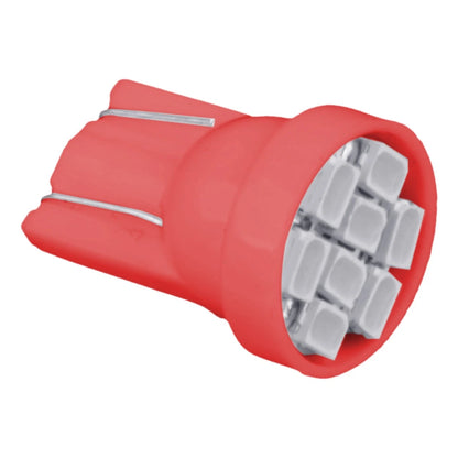 7 x T10 Red LED Dash Light Bulbs for Ford Mustang (1987-1993)
