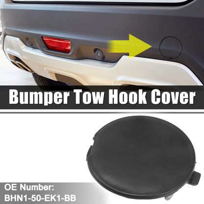 Rear Right Tow Hook Cover for Mazda 3 (2014-2018) Black 1 x Cap