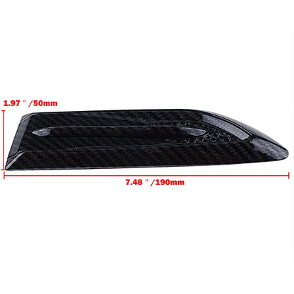 Universal Air Flow Intake Hood Scoop Vent Cover for Auto Car