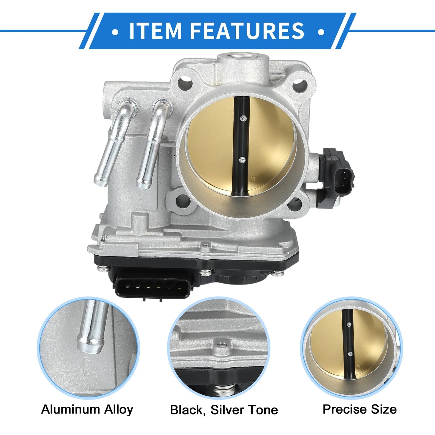 Throttle Body for Honda Accord 3.5L V6 Gas (2008-2012) - 1 x Piece
