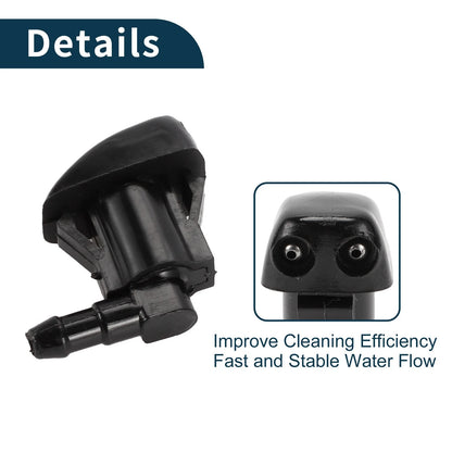 Windshield Washer Nozzle & Gasket, Fluid Hose for Toyota (2001)