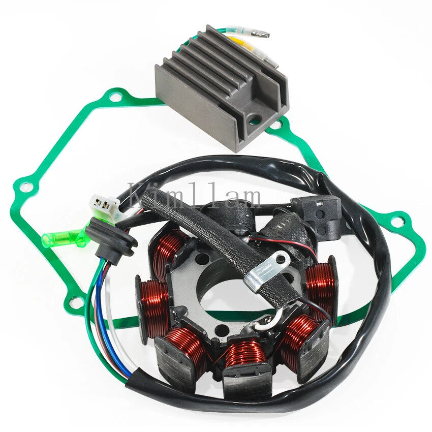 Stator Coil, Regulator Rectifier, Gasket for Honda ATC250R ATC250 (1985)