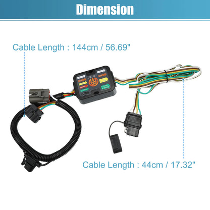 4-Pin Trailer Wiring Harness for Kia Sorento (2011-2020)