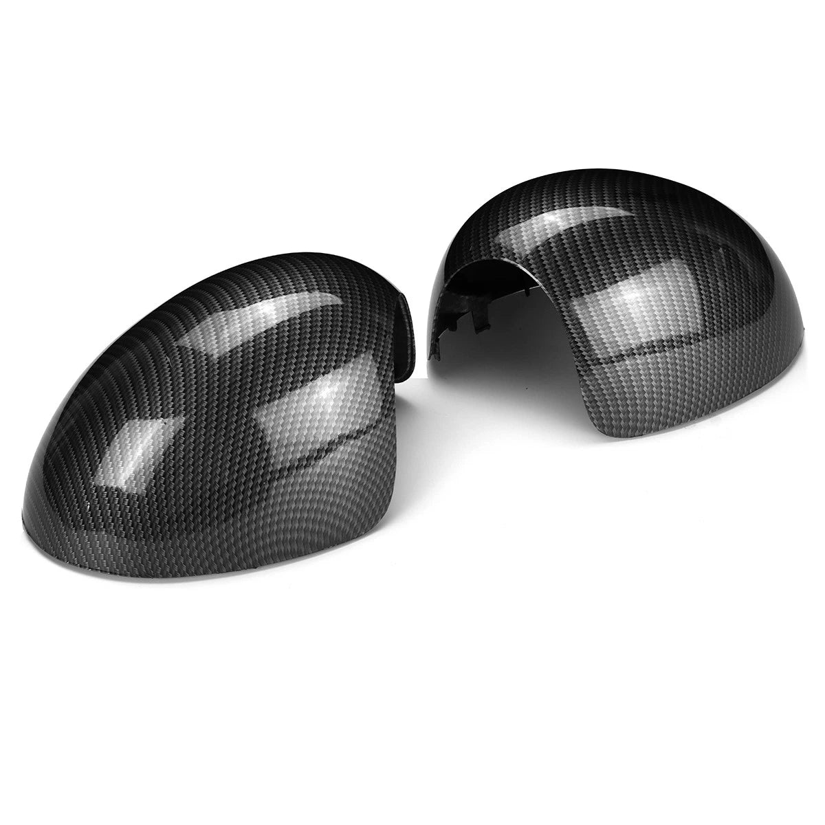 Carbon Style Mirror Cover Cap for MINI Cooper R55 R56 R57 R59 R60 (2007–2013)
