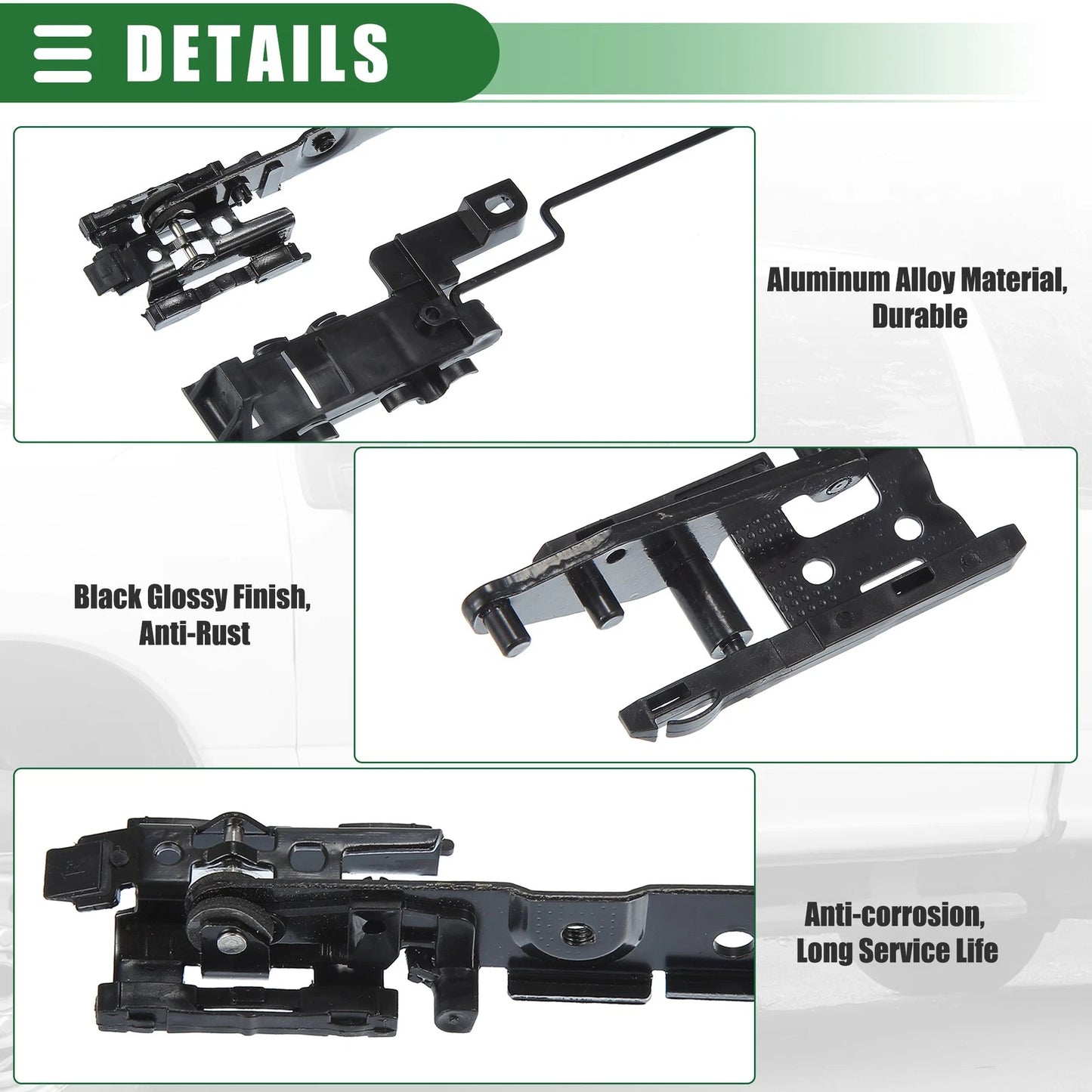 Sunroof Repair Tools for Ford F-150 (2000-2014) - Metal Black 1 Set