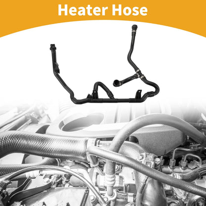 Heater Hose for BMW X1 E84 2.0L Rubber Black (2011-2017)