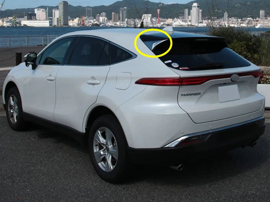 Rear Window Side Triangle Chrome Cover Trim for Toyota Harrier Venza (2020-2024)