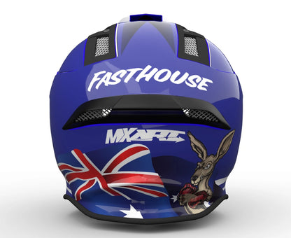 Custom Helmet Graphics for Alpinestars SM 8 XXL Aussie Style Wrap/Decals