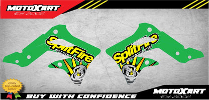 Radiator Stickers for Kawasaki KXF 450 (2012-2015)