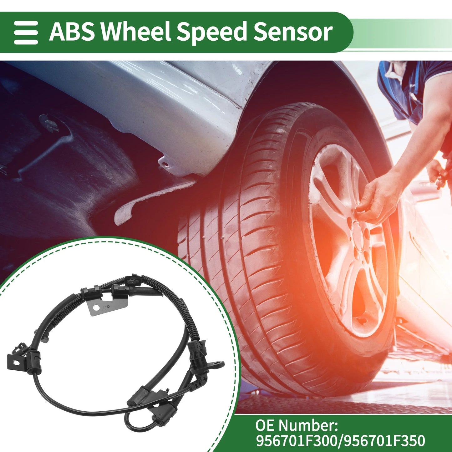 ABS Wheel Speed Sensor for Hyundai Tucson Left Front (2005-2010)