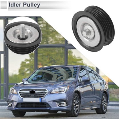 Drive Belt Idler Pulley Black for Infiniti QX50 (2014 - 2016)