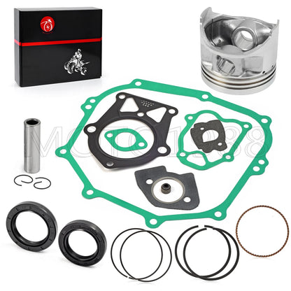 Top End Piston Gasket Kit Oversize 0.50mm for Yamaha Golf Cart G14 (1995–1996)