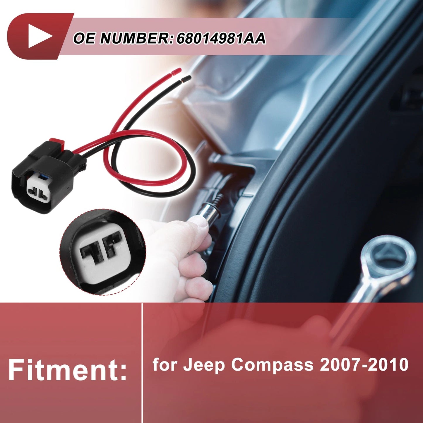 Reverse Light Socket Wiring for Jeep Compass (2007-2010)