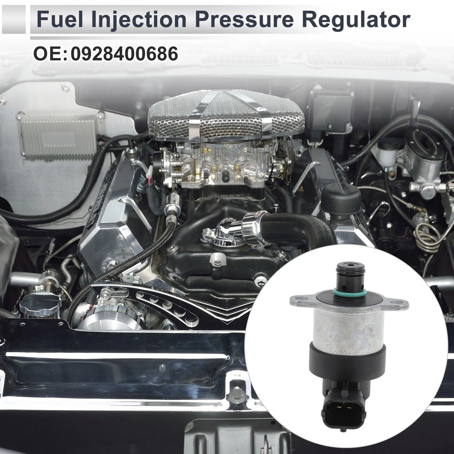 Fuel Pressure Regulator 20-70 Psi for Honda CR-V (2004-2008)