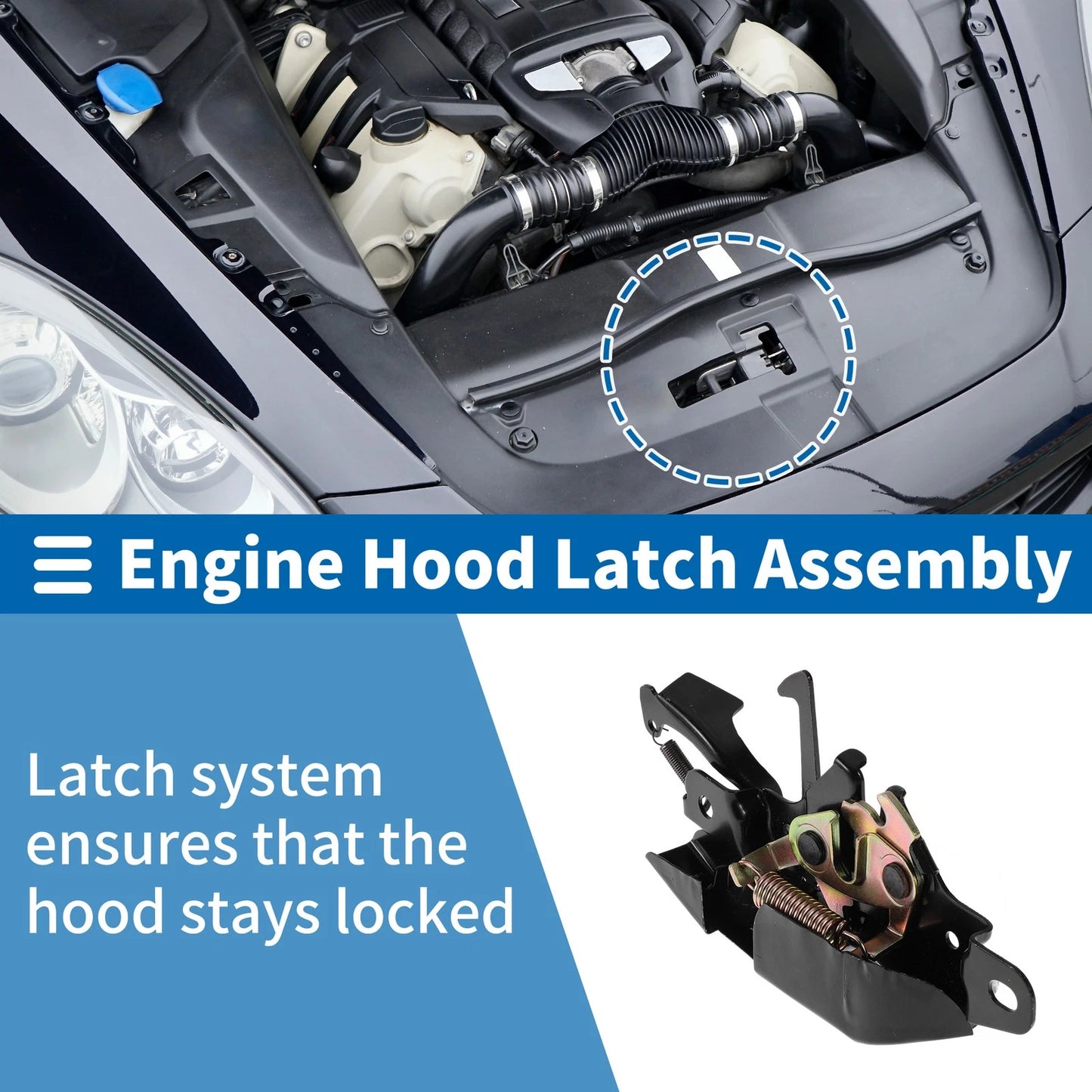 Hood Latch Assembly for Toyota Tacoma (1995-2000)