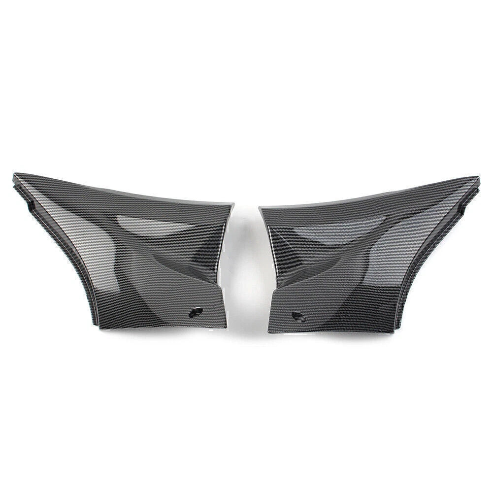 Carbon Fiber ABS Gas Tank Side Trim Covers for KAWASAKI Ninja ZX10R (06-07)