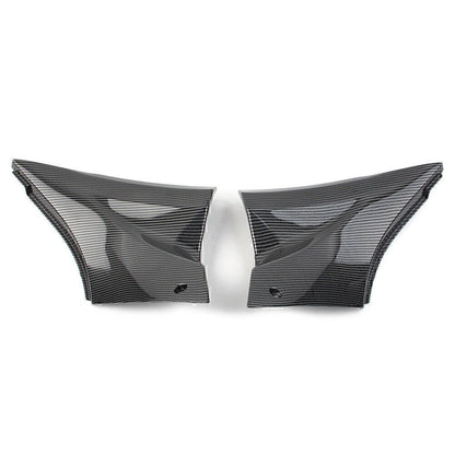 Carbon Fiber ABS Gas Tank Side Trim Covers for KAWASAKI Ninja ZX10R (06-07)