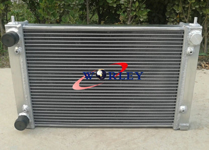 Aluminum Radiator & Shroud Fan for VW Golf MK2 GTI/Scirocco (1983-1992)