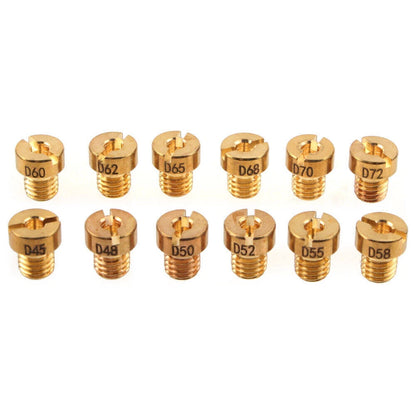 12 x 5mm Replacement Carburetor Jets for Dellorto SHA PHBG