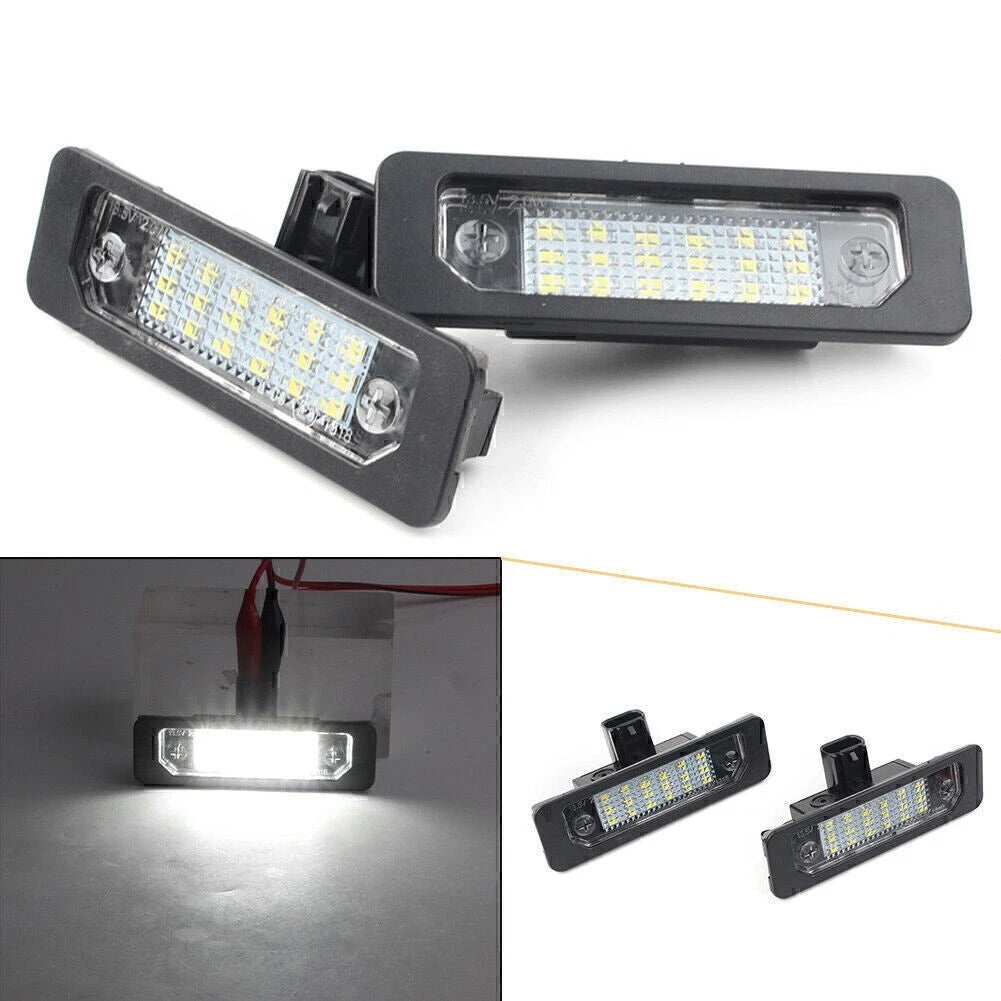 LED License Plate Tag Light for Ford Flex Taurus Focus Fusion Mustang (2009-2019)
