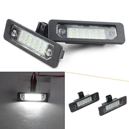 LED License Plate Tag Light for Ford Flex Taurus Focus Fusion Mustang (2009-2019)