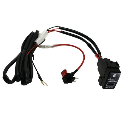 USB QC3.0 Charger 36W for Nissan Altima Sentra X-trail Pathfinder Frontier Rogue