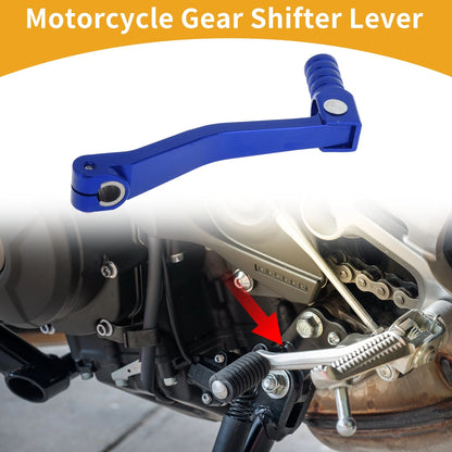 Folding Motorcycle Gear Shifter Lever for Apollo BBR Blue