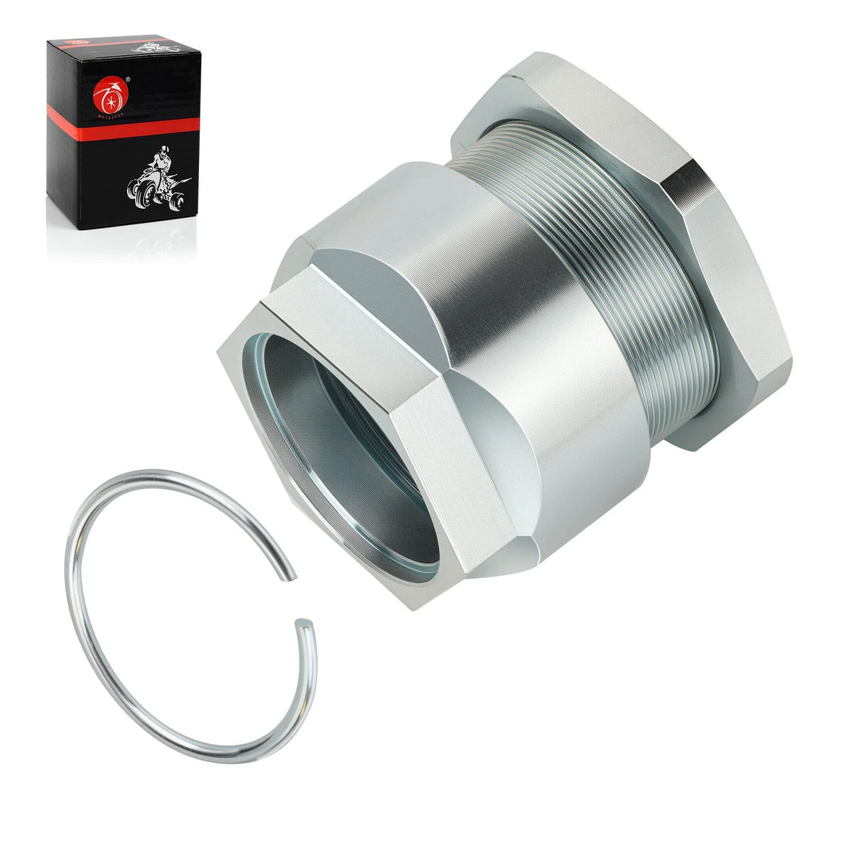 Axle Lock Jam Sleeve Nut Clip 2 x Honda Sportrax TRX400EX (1999–2008)