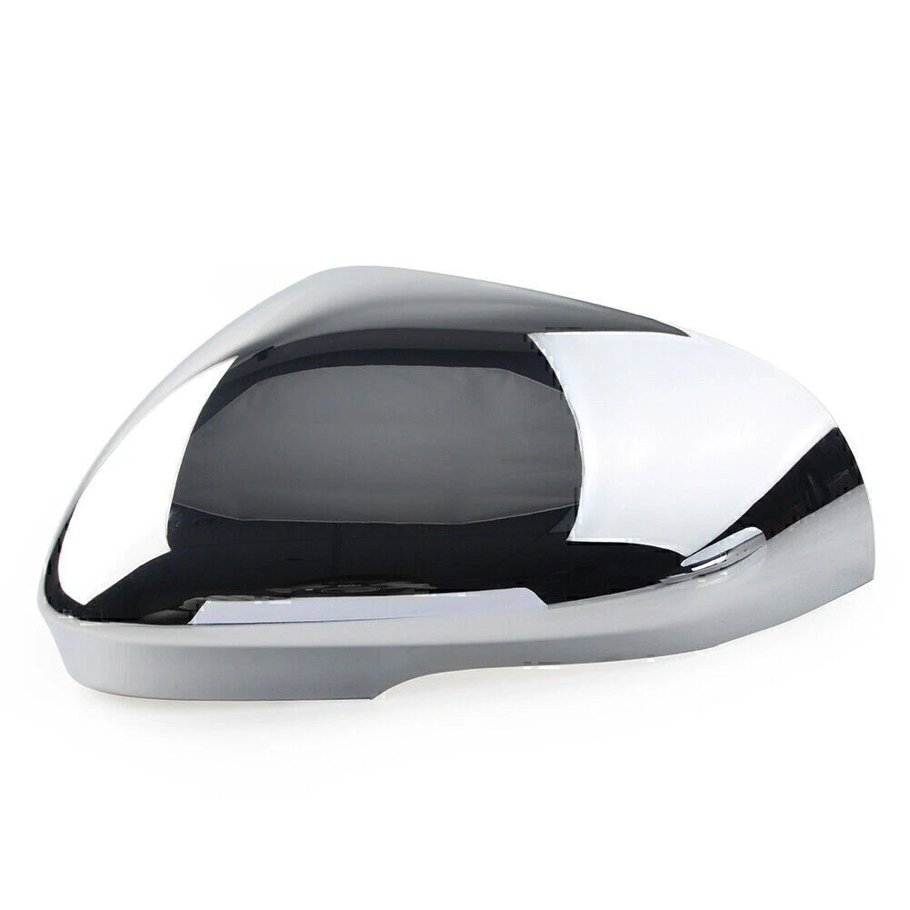 Left Side Rear View Mirror Cover Cap Chrome for Jaguar XF XFR XJ (2008-2015)