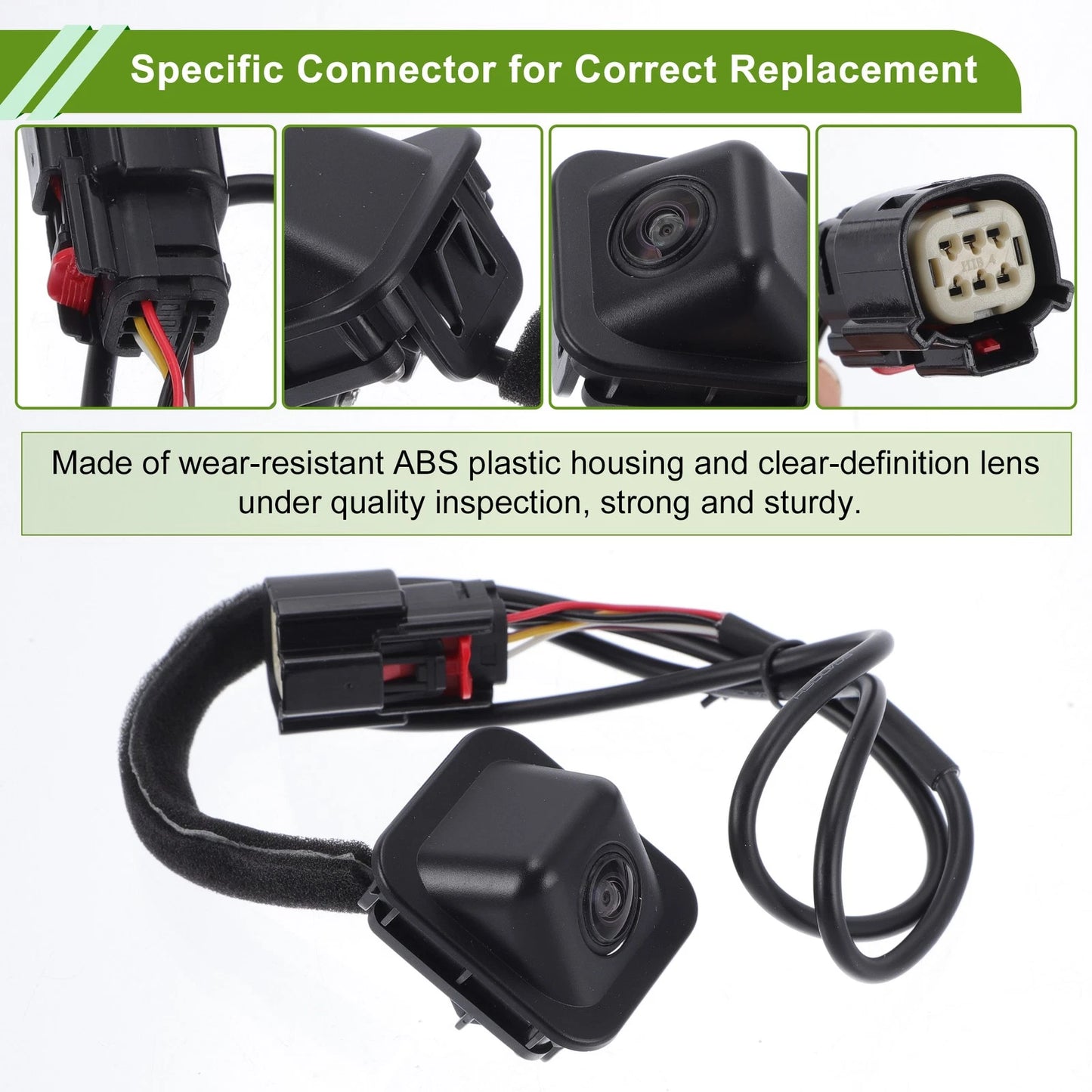 Rear View Camera 120-180 Degree for Chevrolet Corvette Stingray Z06 6.2L (2014-2016)