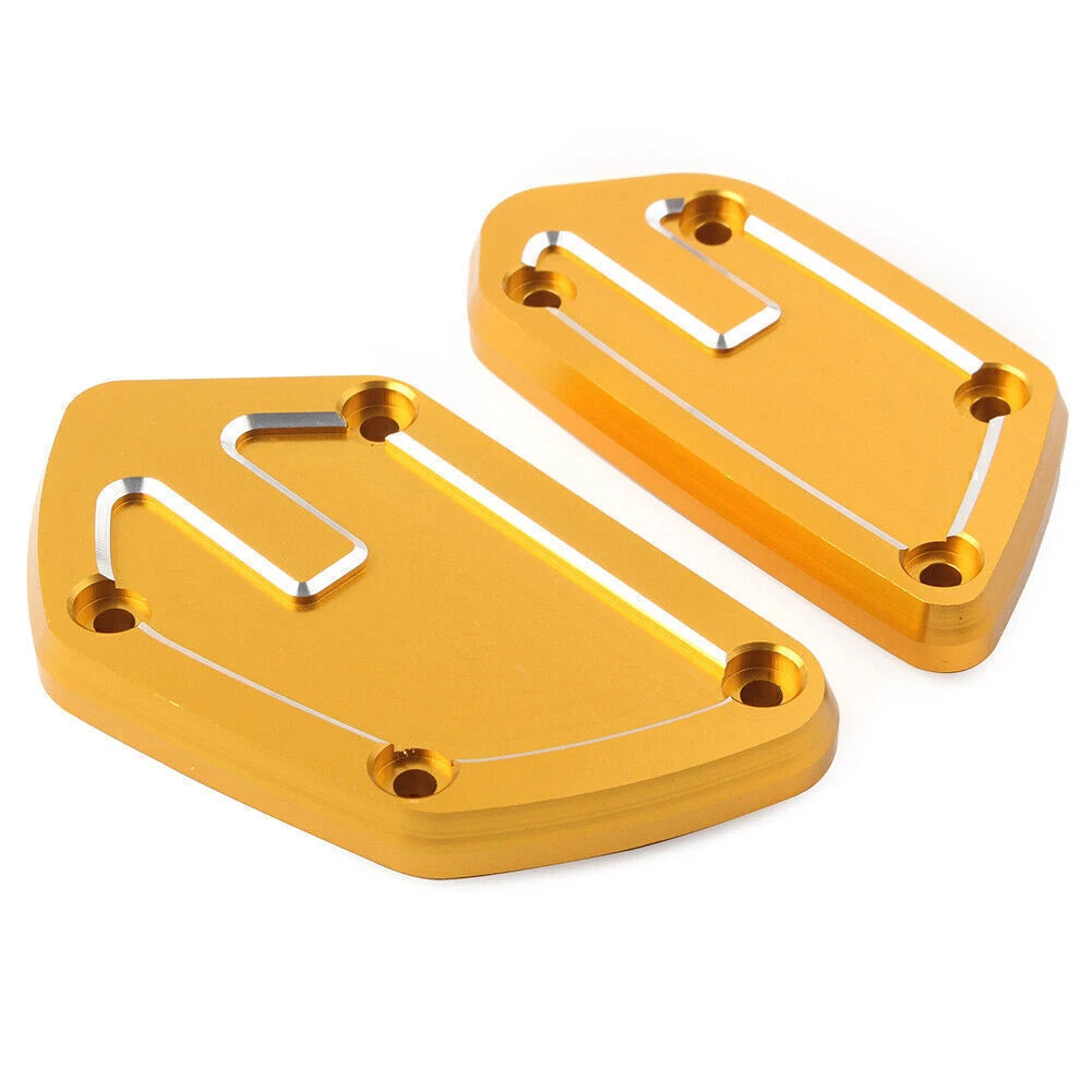 Gold Front Brake & Clutch Reservoir Cap for BMW K1600GT R1200GS R1250R R nineT (2011-2023)
