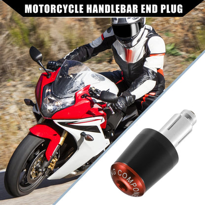 Handlebar End Plug Grip Cap / 2 x 7/8" 22mm / for Honda